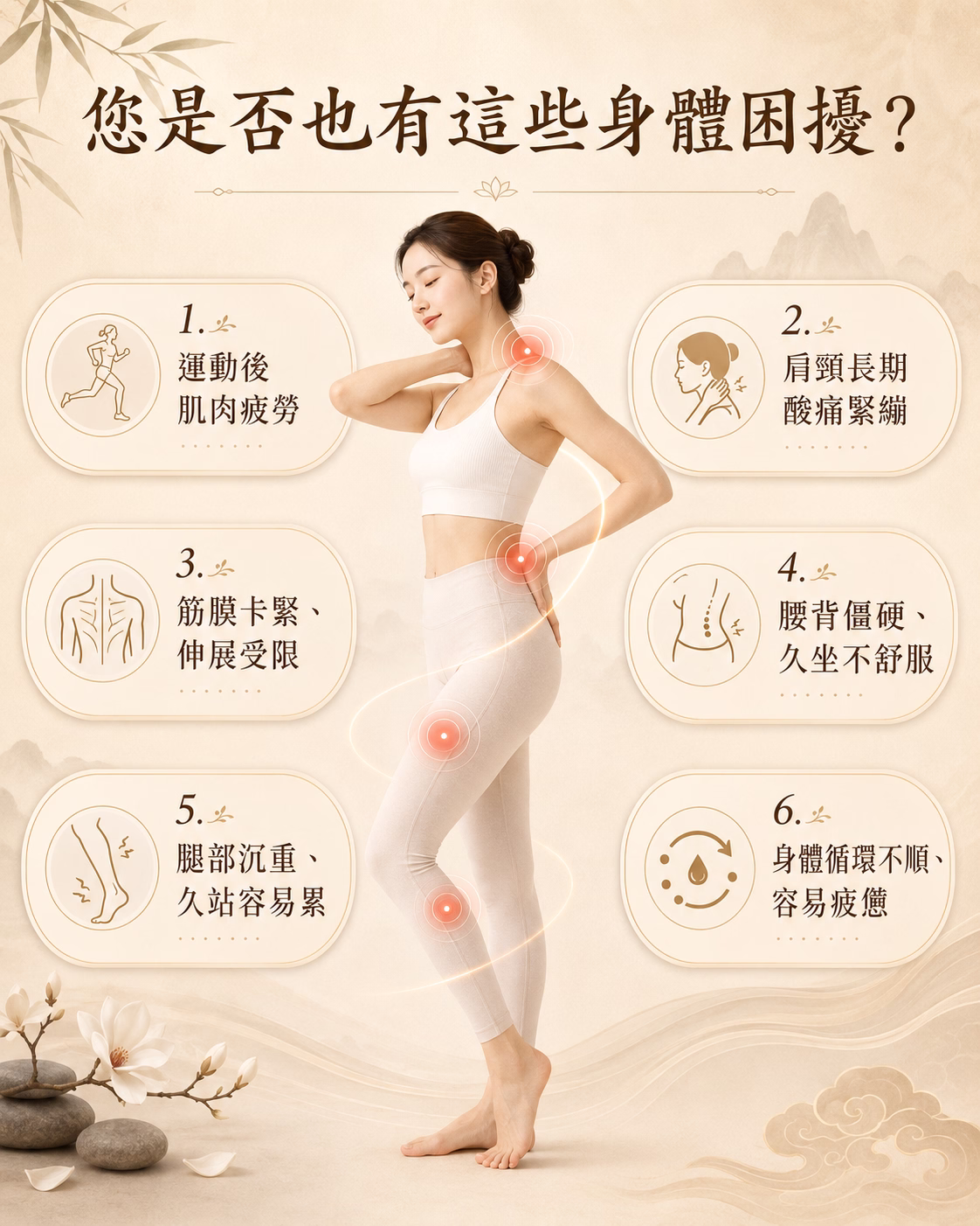 常見身體困擾
